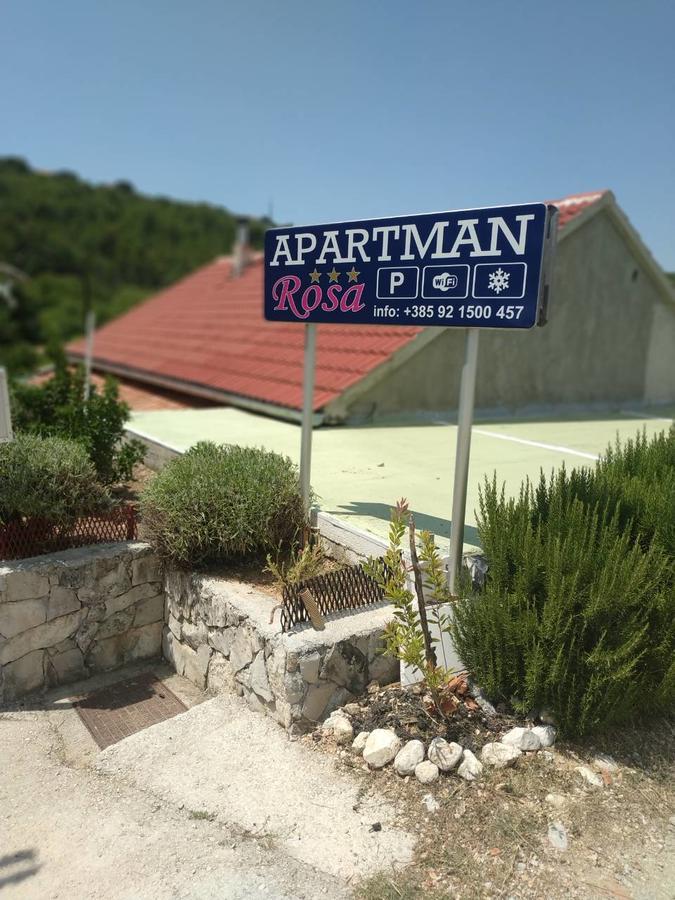 Apartman Rosa Leilighet Skradin Eksteriør bilde